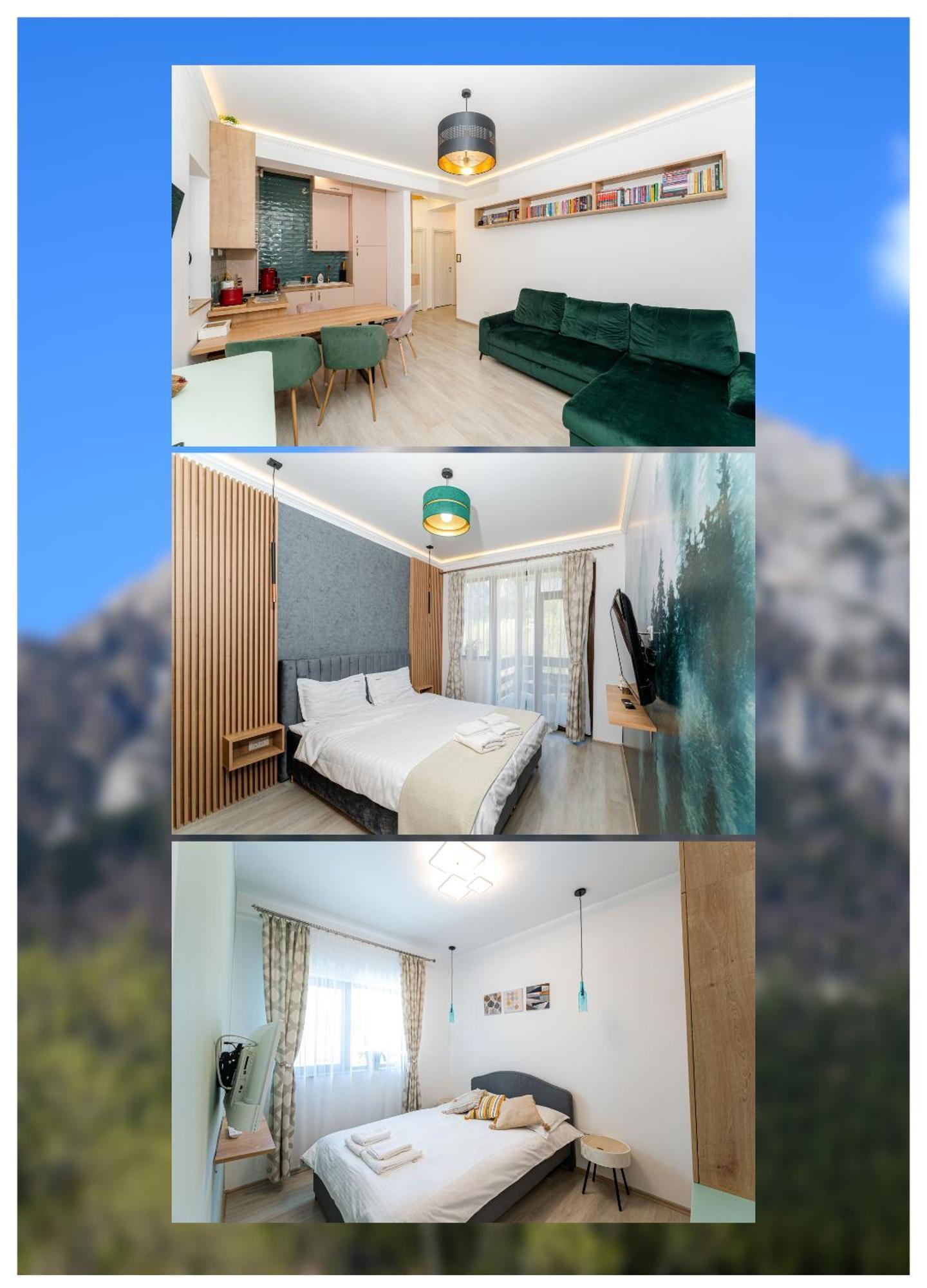 Apartamento Cross Caraiman View 1 Buşteni Exterior foto