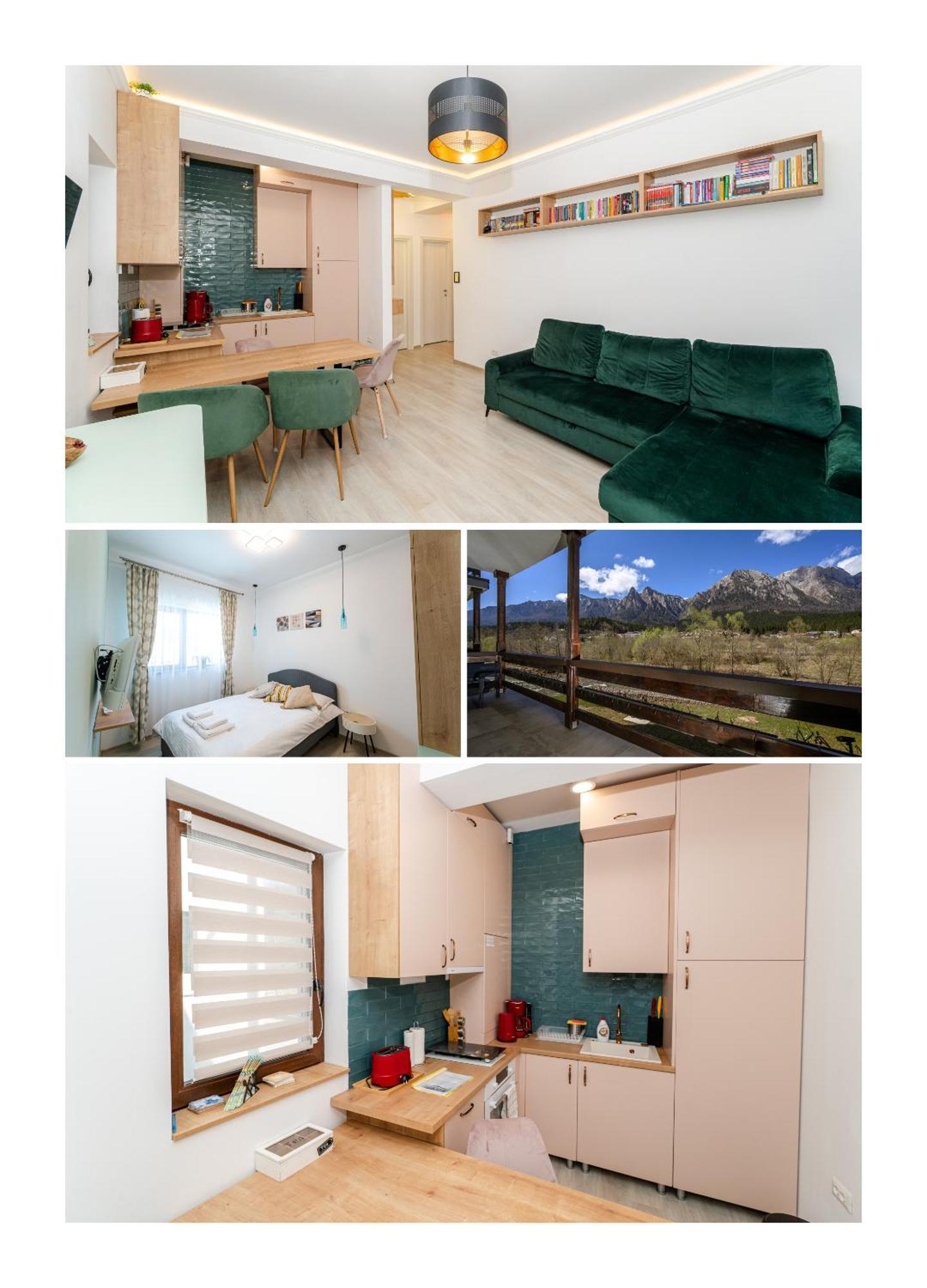 Apartamento Cross Caraiman View 1 Buşteni Exterior foto