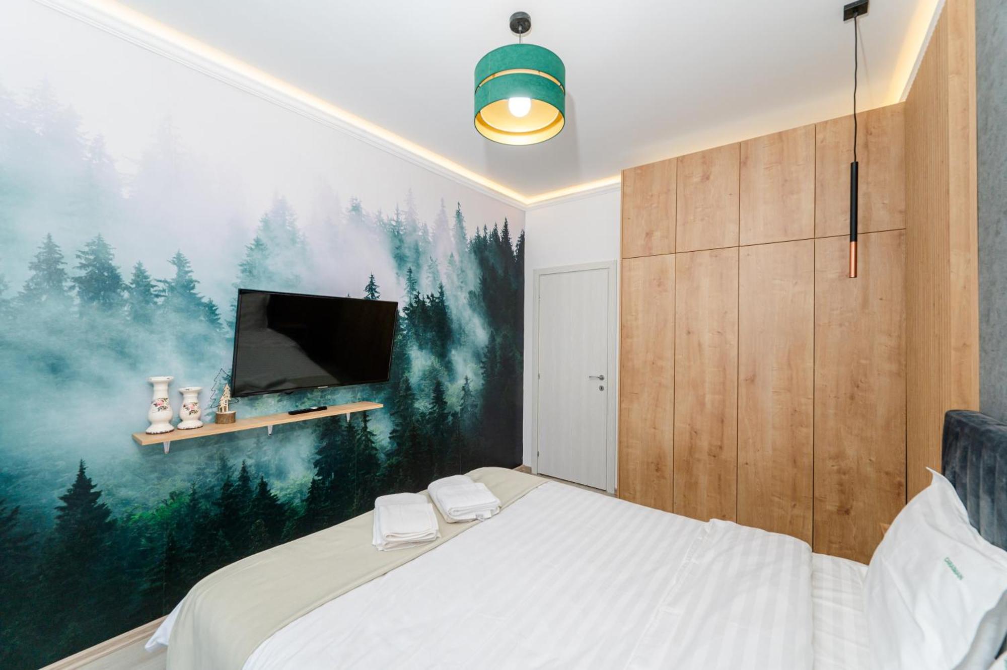 Apartamento Cross Caraiman View 1 Buşteni Exterior foto